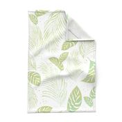 Windward Batik Fern on White 24inL