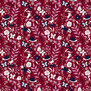 Orchid-navy-garden-burgundy