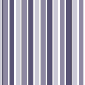 Stripes - Violet & Lavender #4