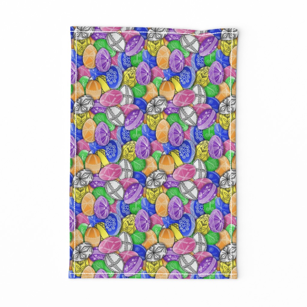 polish easter eggs pattern small pisanki