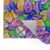 polish easter eggs pattern small pisanki