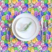 polish easter eggs pattern small pisanki