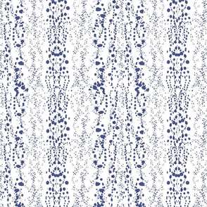 blue dots blue dalmatian print 