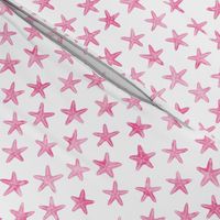 (small scale) starfish - pink