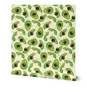 AVOCADO AGUACATE SEAMLESS PATTERN