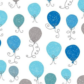 Balloons Blue