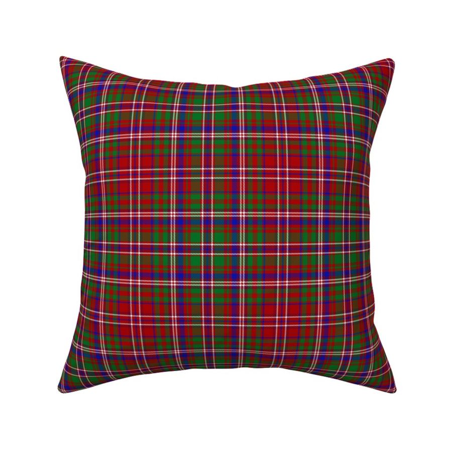 MacDougall tartan #4 from 1850, 6" modern colors