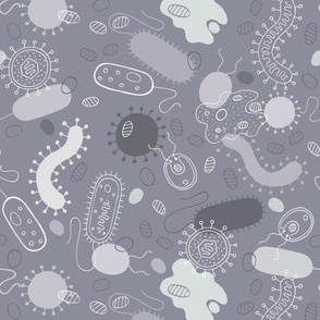 Microorganisms - grey