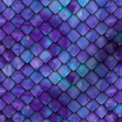 dragon scales - purple
