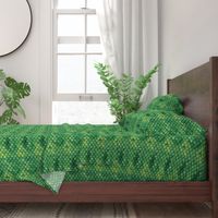 dragon scales - green