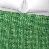 dragon scales - green