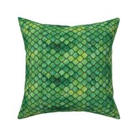 dragon scales - green