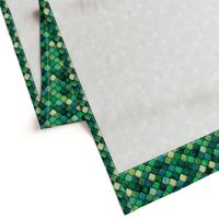 dragon scales - green multi