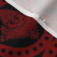 Authentic Design 001 - Red on Black