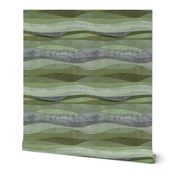 rolling sage waves hills...sage lime moss gray