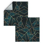 Deep Teal Stone - Large