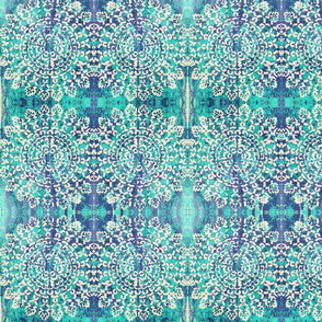 Mandala teal