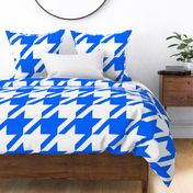 18-04F Jumbo Houndstooth Royal Blue White _ Miss Chiff Designs 