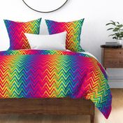 big rainbow zigzag