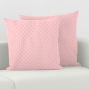 Dotty Dark: Millennial Pink Polka Dots, Pink on Pink Dotted