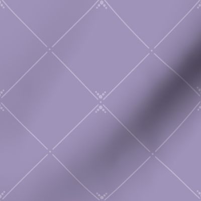 Lovely Trellis: Violet Purple Lattice