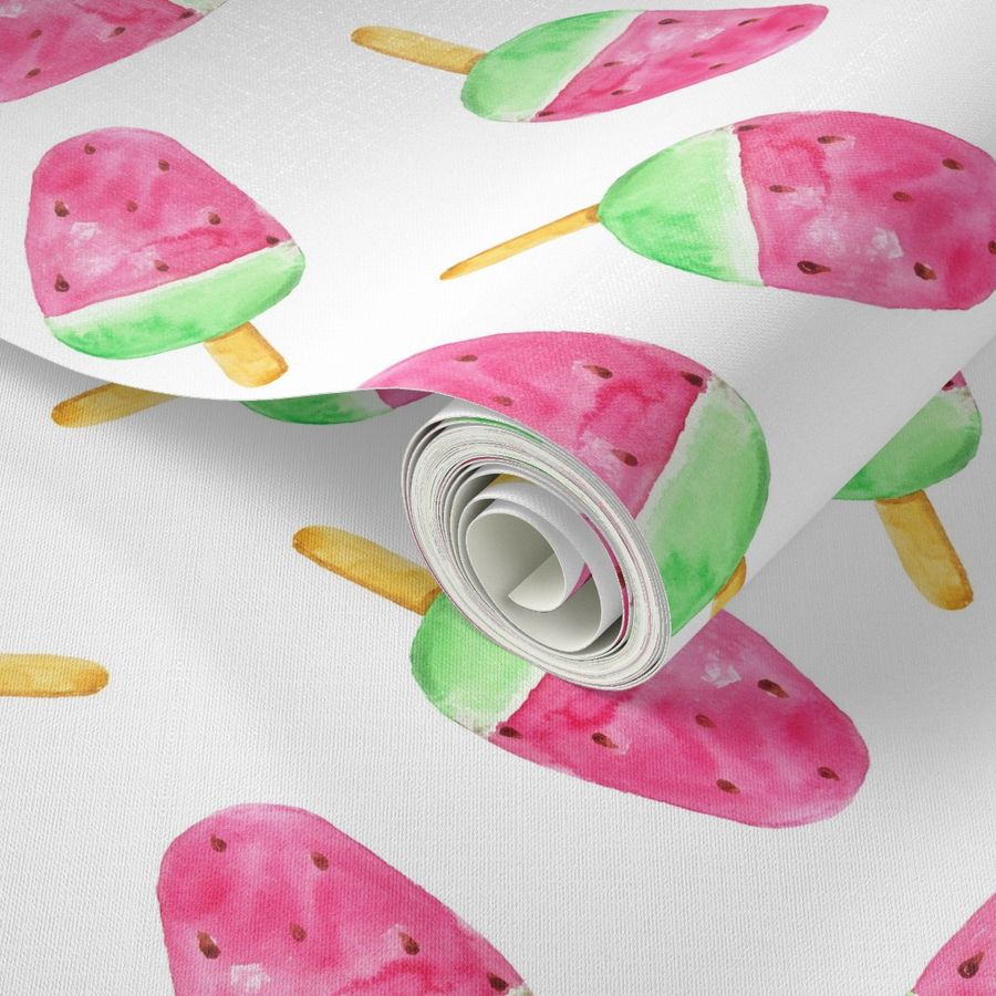 Watermelon Popsicles // Mini