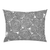 spirals-black white op art