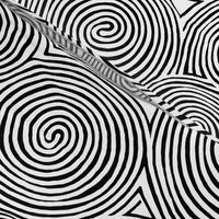 spirals-black white op art