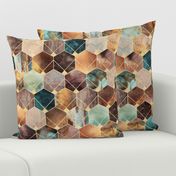 Natural Hexagons - Medium