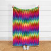 vertical rainbow stripe 