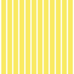 White Pinstripes on Yellow