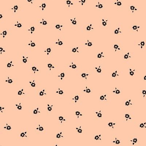 Polkadot Blossoms peach