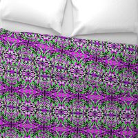 Karibu Purple, Green, Black & White 2