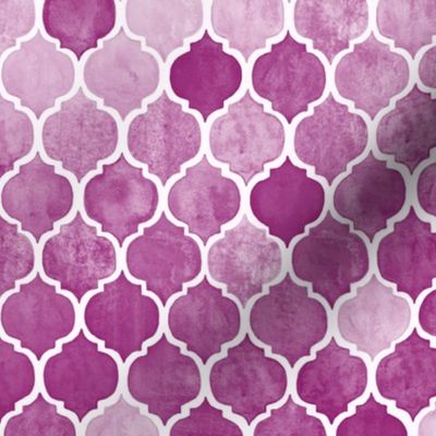 Textured Plum Purple Moroccan Tiles Small version