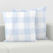 3" Chambray Blue Gingham: Large Check - 3 INCH CHECK