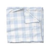 3" Chambray Blue Gingham: Large Check - Buffalo Check, Buffalo Plaid