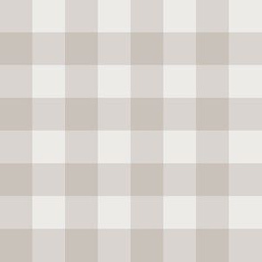 Warm Gray Gingham: Small Check