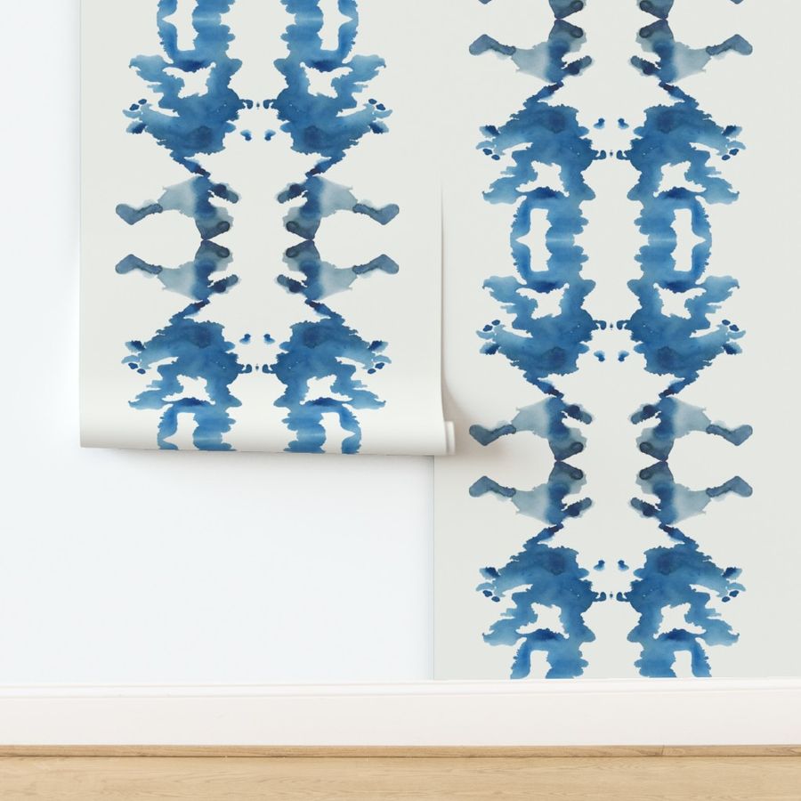 Large Ink Blot Stripe- E1