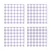 Lavender Gingham: Small Check - .75 Inch Check