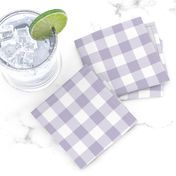 Lavender Gingham: Small Check - .75 Inch Check