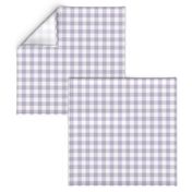 Lavender Gingham: Small Check - .75 Inch Check