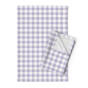 Lavender Gingham: Small Check - .75 Inch Check