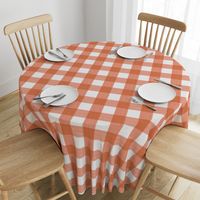 Orange 3" Buffalo Plaid