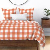 Orange 3" Buffalo Plaid