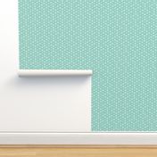 Mint Aqua Green Spots Polka Dots Math || Nautical Quilt Coordinate _ Miss Chiff Designs 