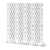 White Gray Grey Neutral Spots Polka Dots Math || Winter Quilt Coordinate Home Decor Low Volume _ Miss Chiff Designs 