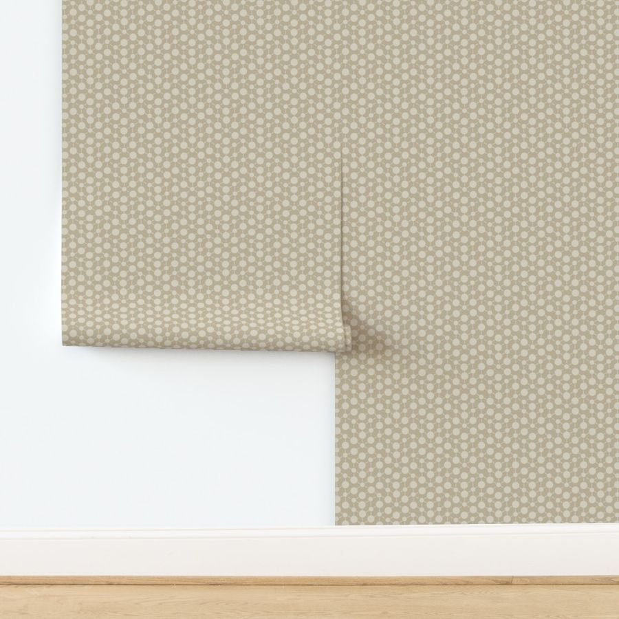 Texture Solid Brown Tan Beige Khaki Neutral Spots Polka Dots Math || Fall Quilt Coordinate Home Decor by Miss Chiff Designs 