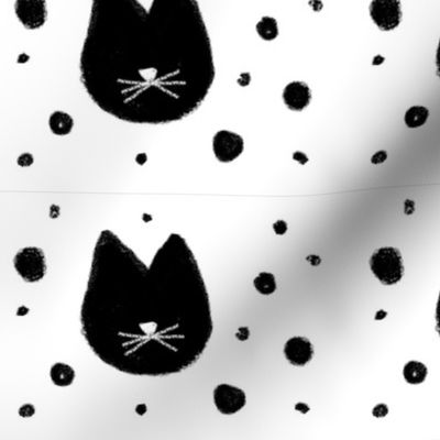 kitty cat dots