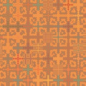 Summer Heat Tapestry Style Geometric 