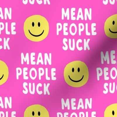 mean people suck - pink vertical 